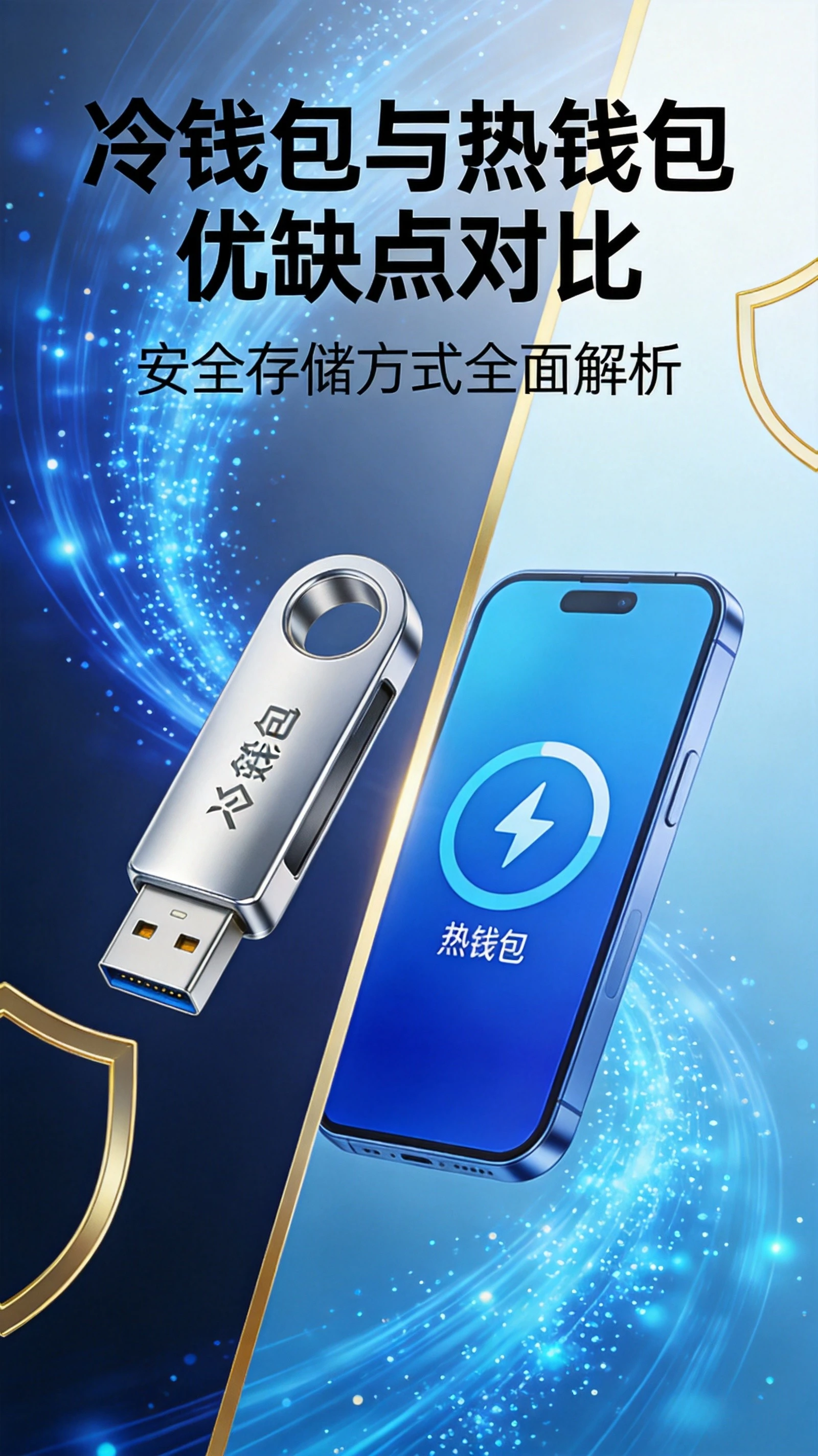 冷钱包与热钱包的优缺点比较：存多少币，就选对工具