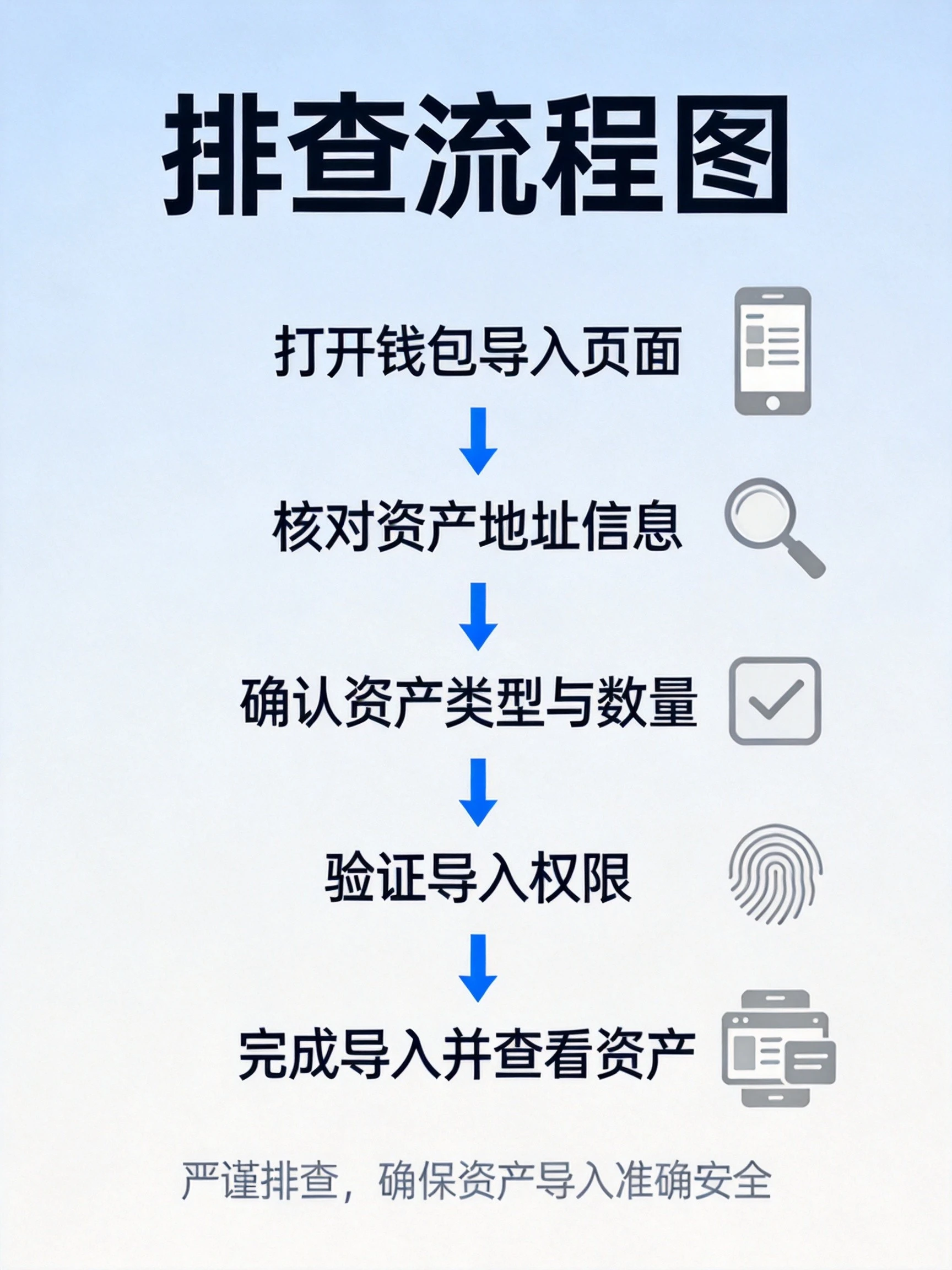 终极排查清单流程图 终极排查清单流程图